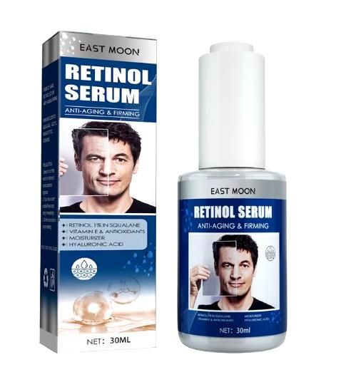 Collagen Men Face Serum Anti Wrinkle Anti Aging Hyaluronic Acid Moisturizing Firming Lifting Brightening Man Facial Skin Care(Pack Of 2)